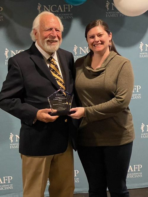 Dr. William Hedrick Receives the 2023 NCAFP Distinguished Family Physician Award