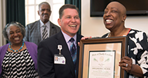 Charlotte’s Dr. Ophelia Garmon-Brown Receives Order of the Long Leaf Pine ophelia-ollp