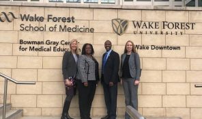 AAFP and STFM Leadership Take Tour of State’s Medical Schools aafp-leaders-in-nc