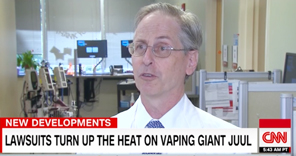 UNC’s Dr. Adam Goldstein Provides Expert Commentary on Effects of Vaping goldstein-cnn
