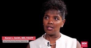 Video Showcases Karen Smith’s Approach to Treating Opioid Use Disorder Smith-boh